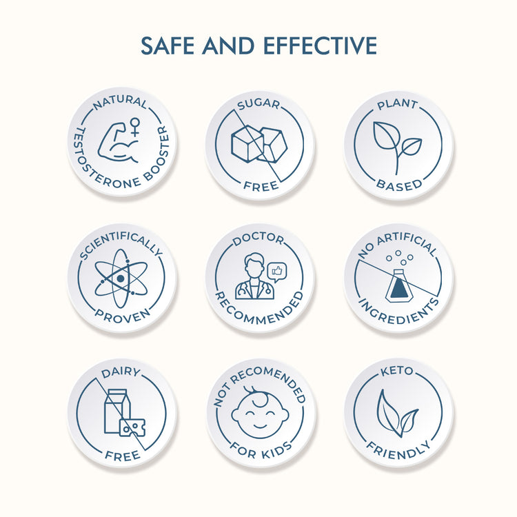 Labels featuring safety icons and symbols, designed to communicate effectiveness and compliance clearly.