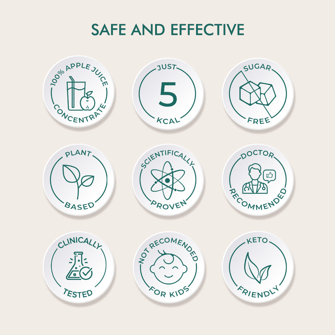 Safe and effective labels featuring green icons, promoting clarity and trust in product information