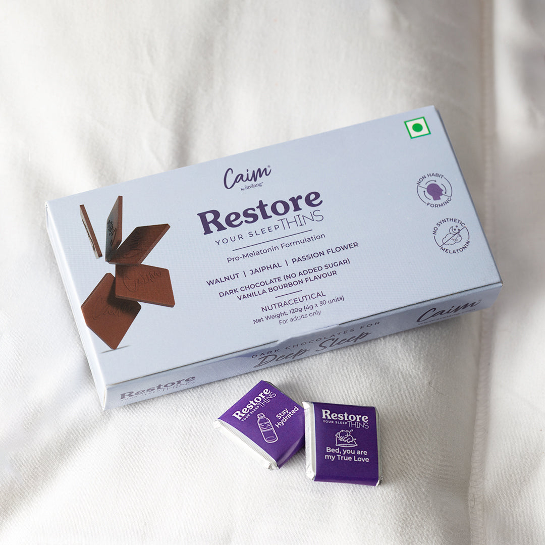 chocolate bar packaging featuring a rich chocolate design and health-focused branding.