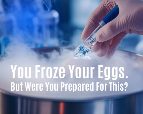 You Froze Your Eggs.  But Were You Prepared for This?
