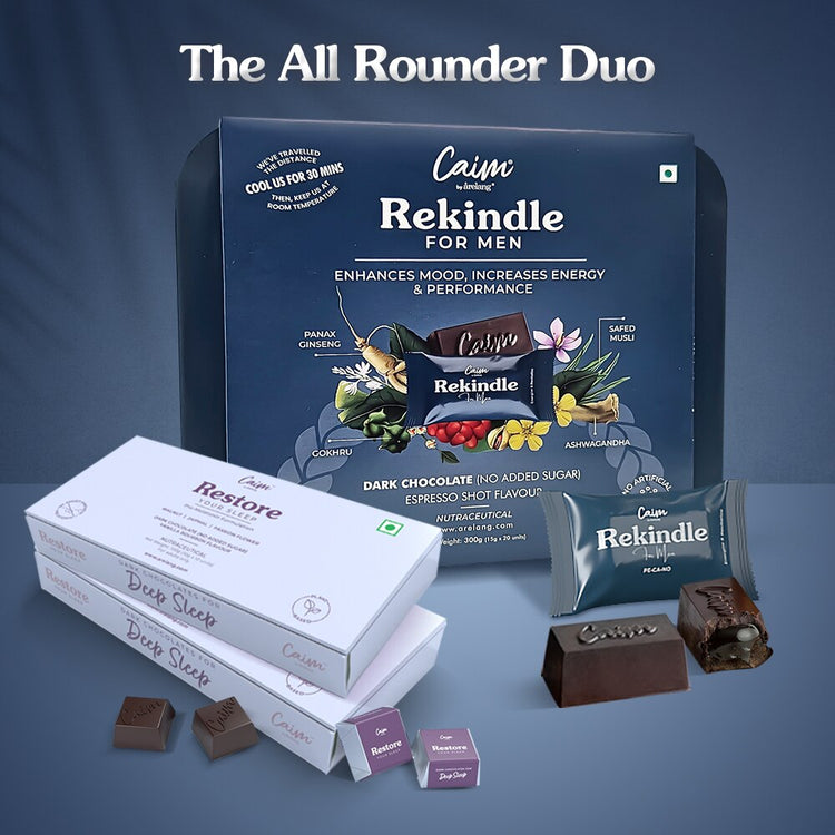 Rekindle for Men Espresso Restore your Sleep Combo